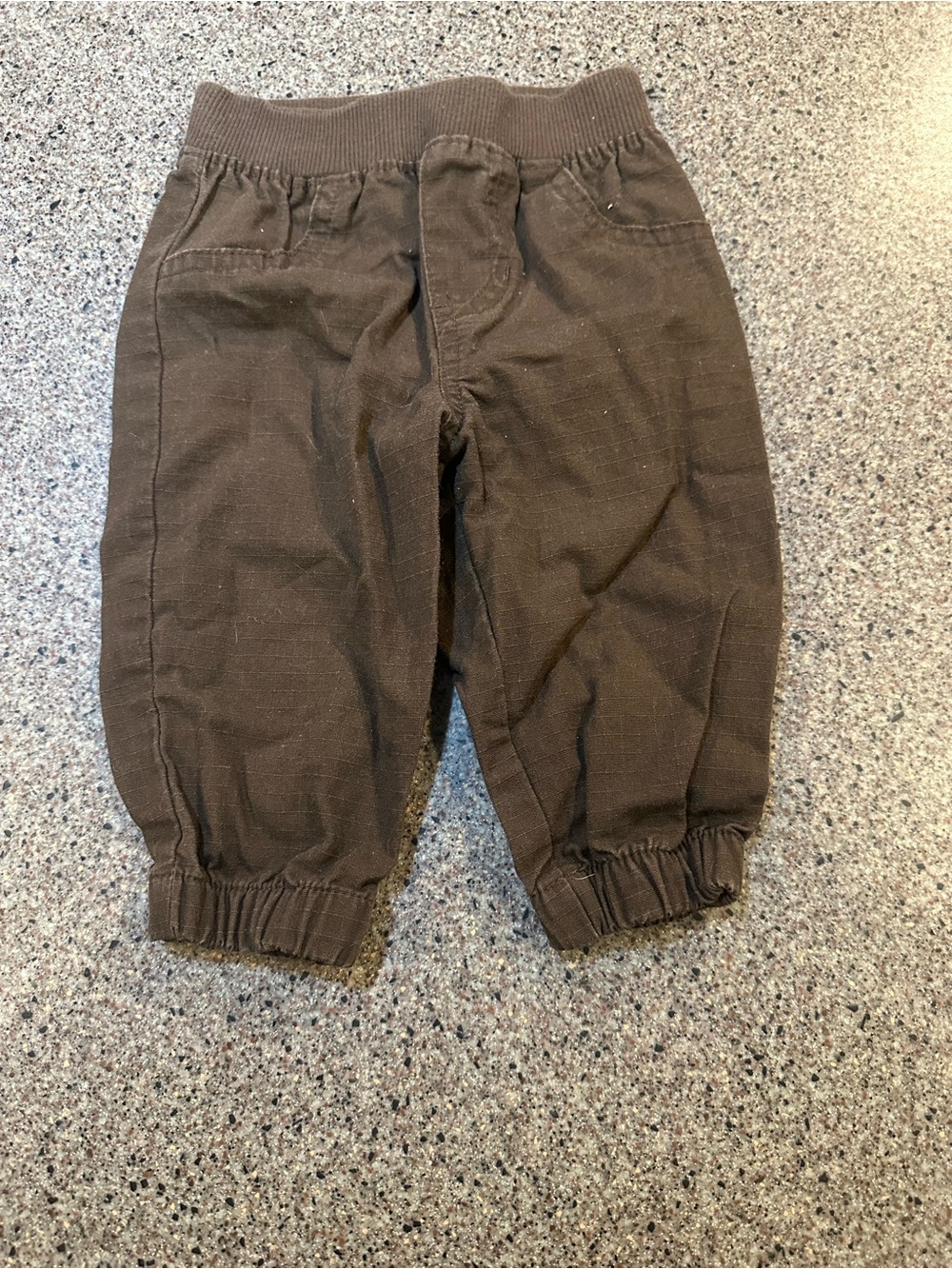 Garanimals Brown Elastic-Waist Jogger Pants